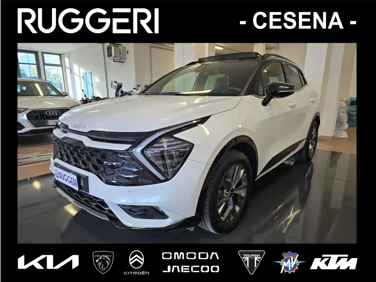 Kia Sportage 1.6 TGDi HEV AT GT-line Plus Wit - 1