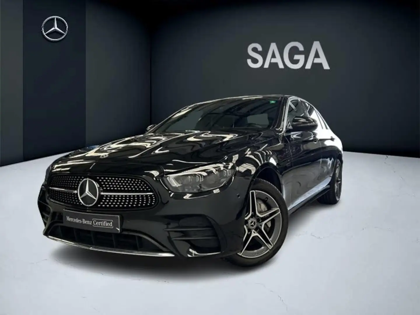 Mercedes-Benz E 300 de 4MATIC berline AMG Line Zwart - 1