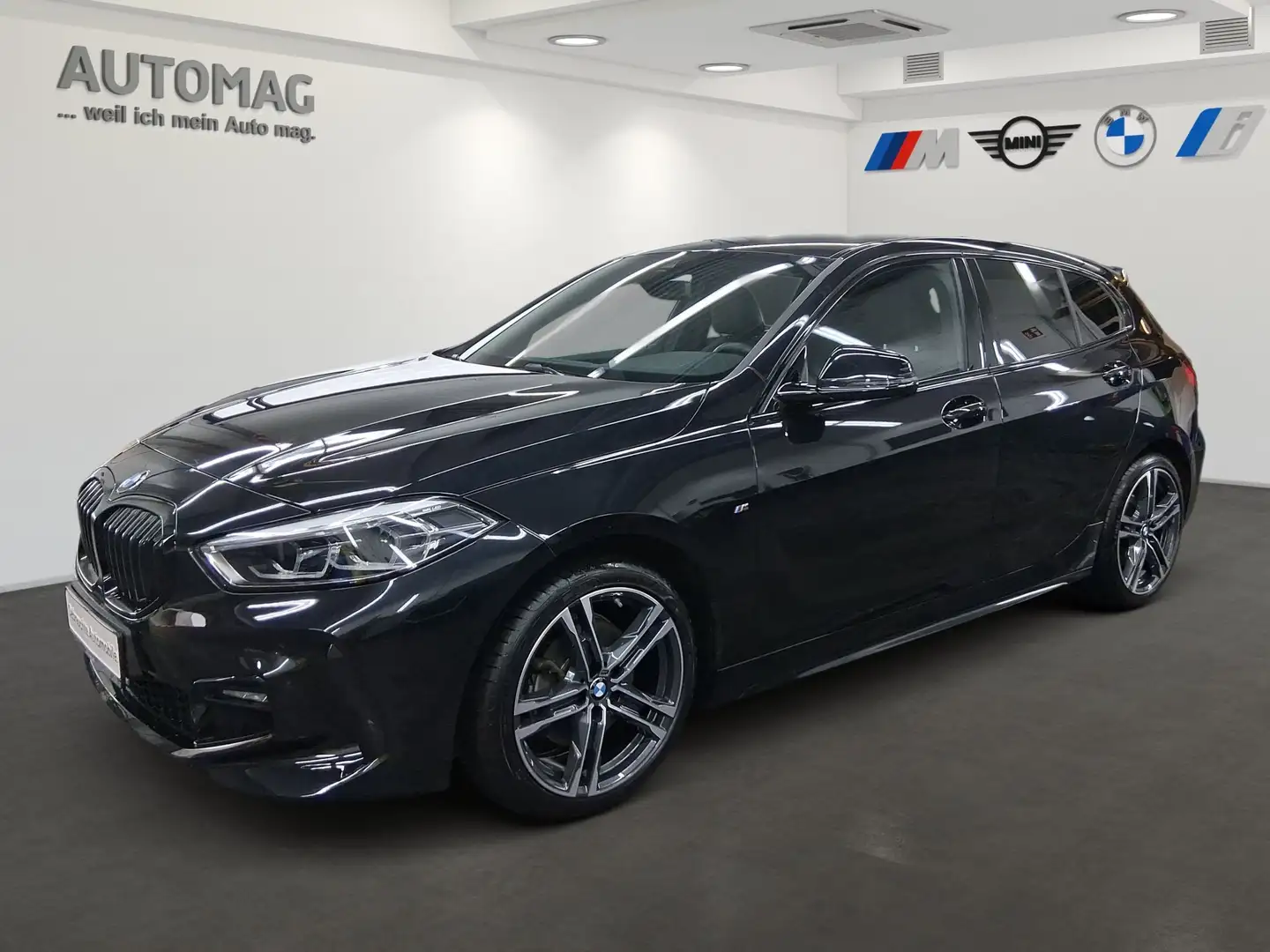 BMW 118 i MSport*Lenkradheizung*Automatik*PDC Schwarz - 1