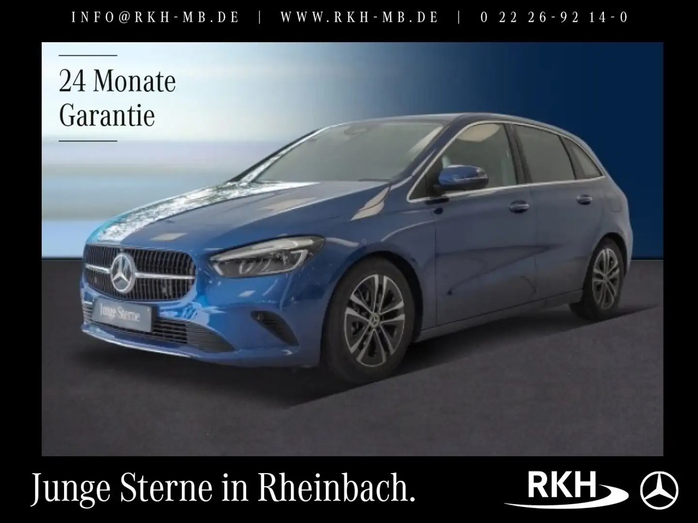 Mercedes-Benz B 180 B 180 Progressive 7G/360°/LED/Totwinkel/Navi Blau - 1