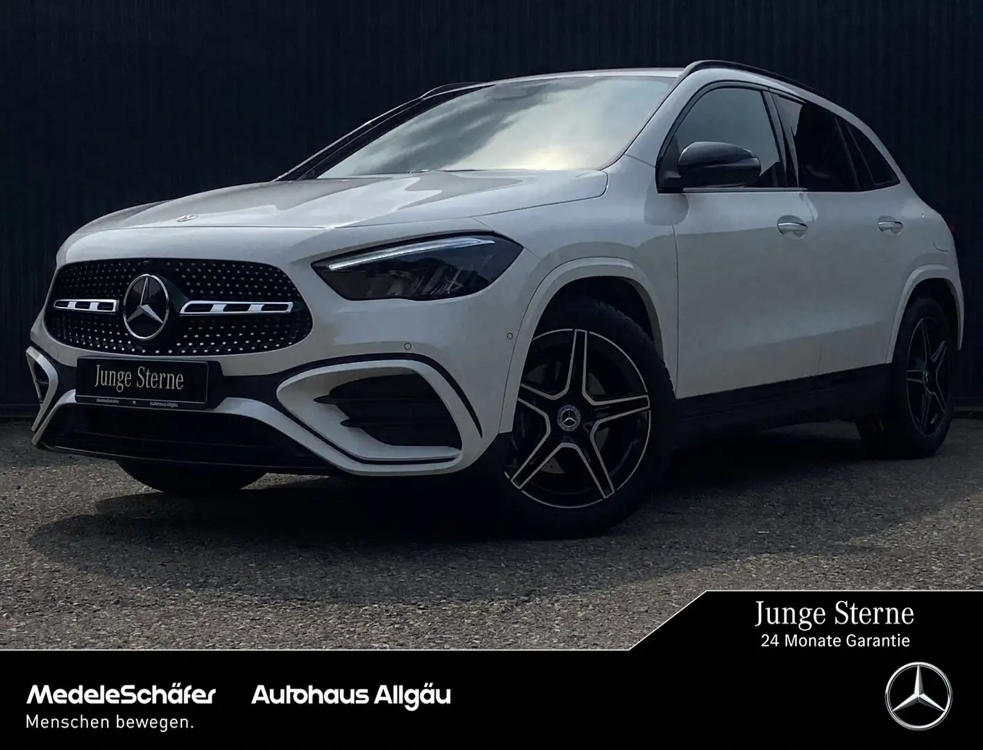Mercedes-Benz GLA 200 GLA 200 AMG Night AHK Kam Keyl Led LenkHz Ambi LED Weiß - 1