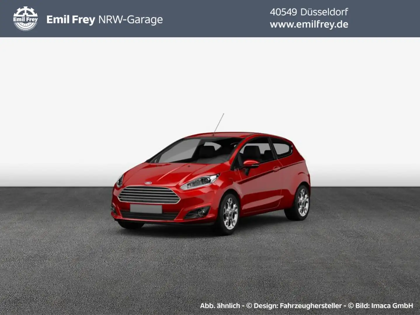 Ford Fiesta 1.25 Trend Rouge - 1