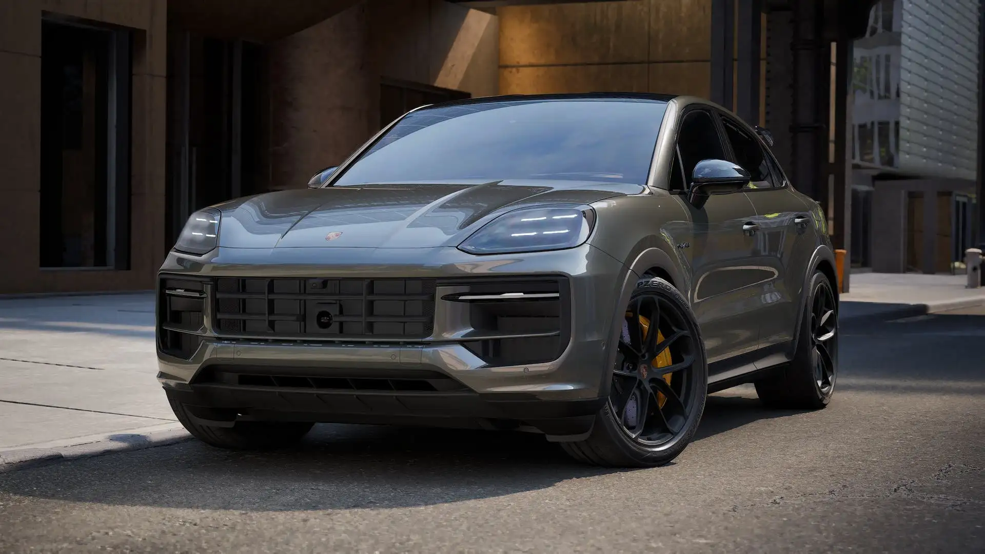 포르쉐 카이엔 S E-Hybrid 2026 건메탈 사진 1