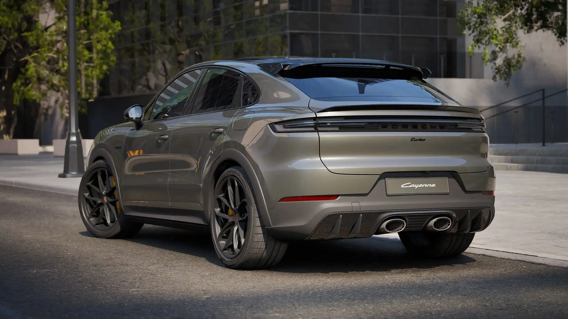 포르쉐 카이엔 S E-Hybrid 2026 건메탈 사진 3