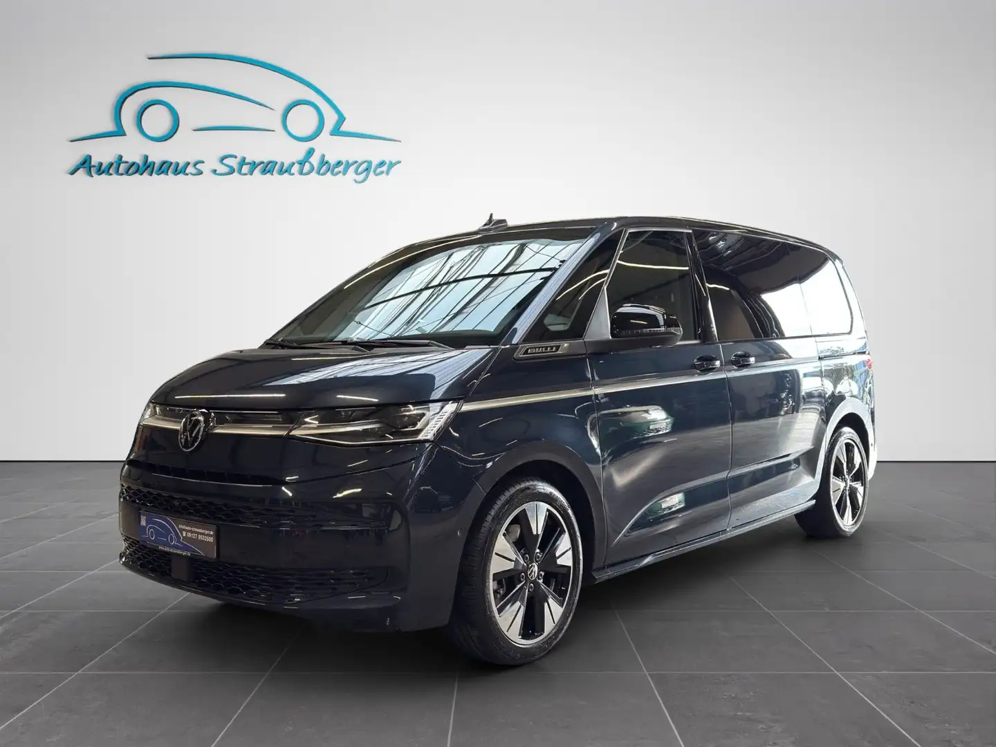 Volkswagen T7 Multivan KÜ Style AHK ACC PANO 360° DCC 6Sitz Blau - 2