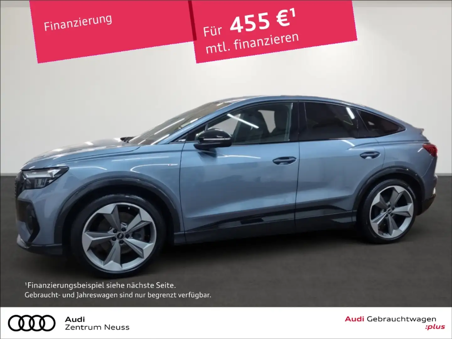 Audi Q4 e-tron Sportback 40 ACC HUD KAMERA CARPLAY Blau - 1