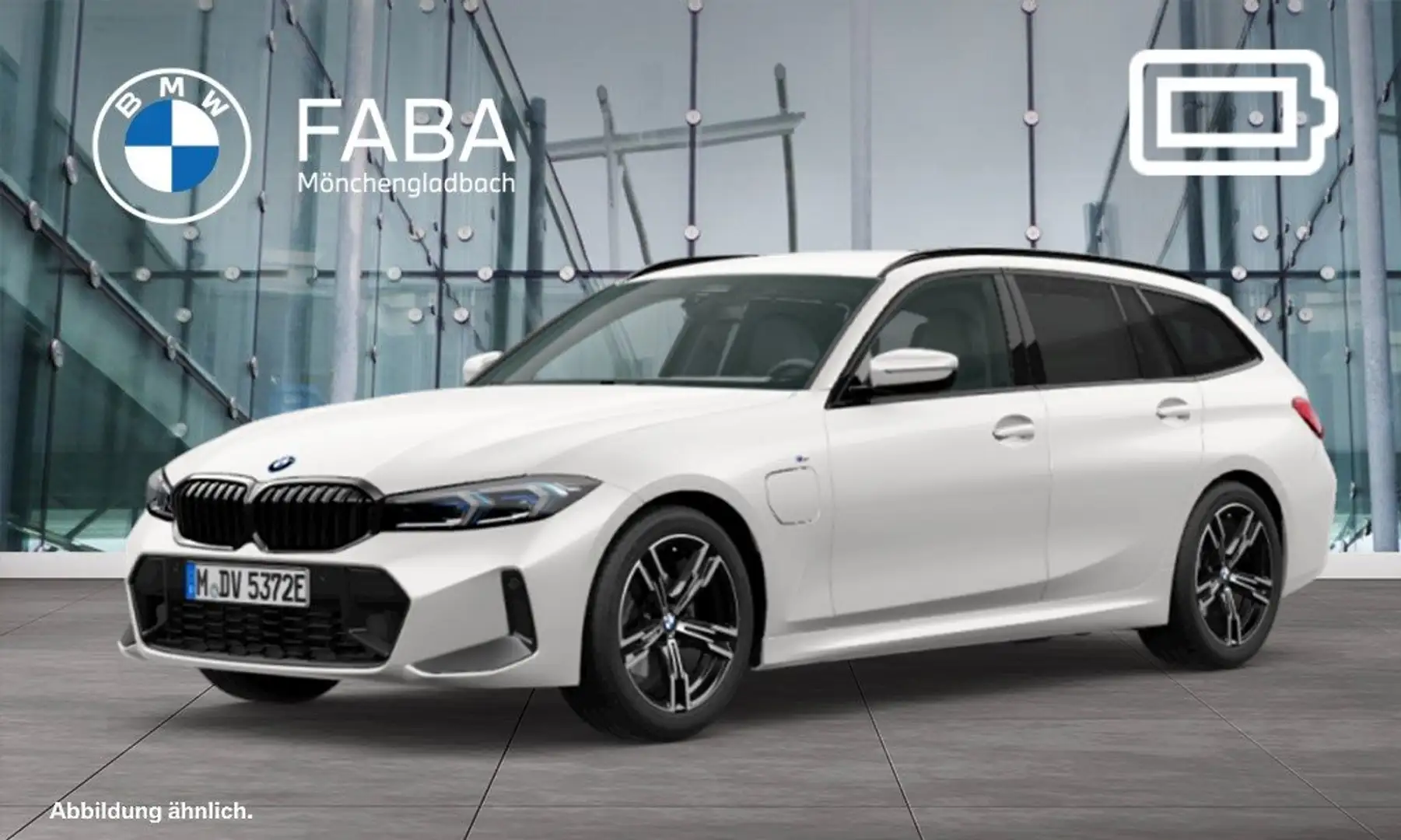 BMW 330 e Touring M Sportpaket Head-Up DAB LED RFK Weiß - 1