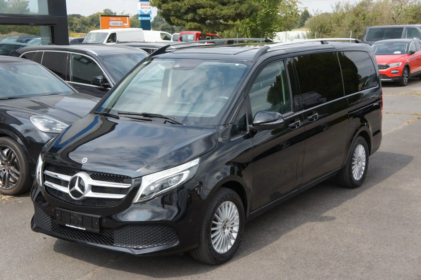 Mercedes-Benz V 220 d Edition 4Matic lang*AHK*LED*7SITZ*EL.TÜR* Schwarz - 1