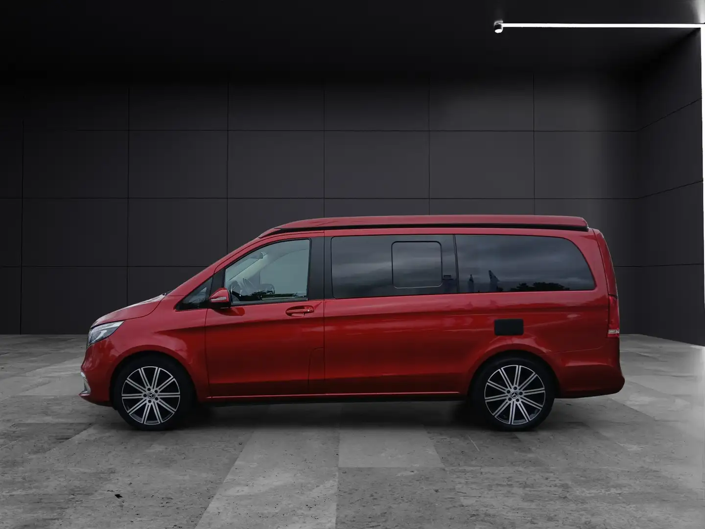 Mercedes-Benz V 300 d Marco Polo LED STH AHK Agility Control Rot - 2