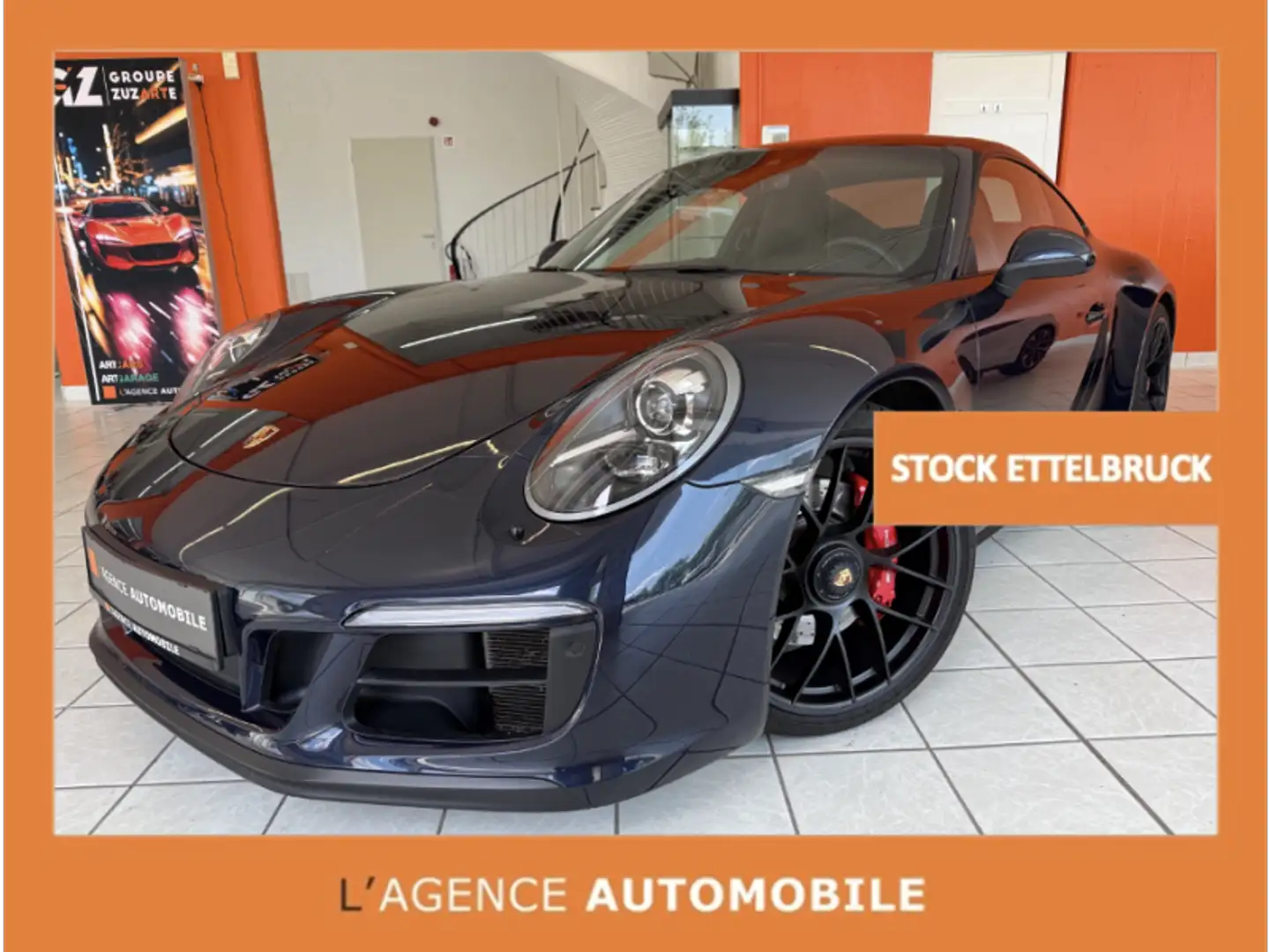 Porsche 991 Carrera 4 GTS Bleu - 1