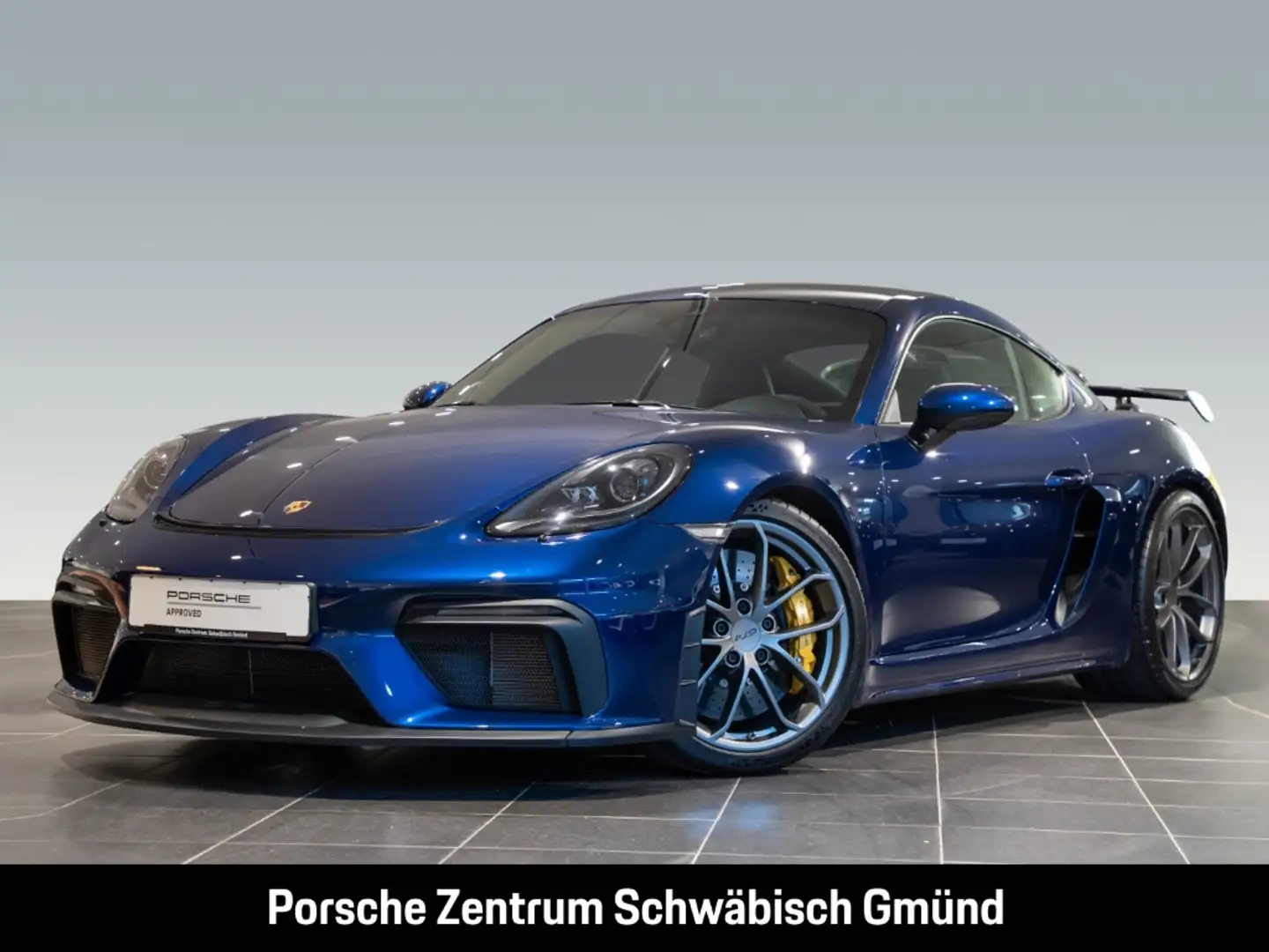 Porsche Cayman 718 GT4 BOSE Rückfahrkamera Blau - 1