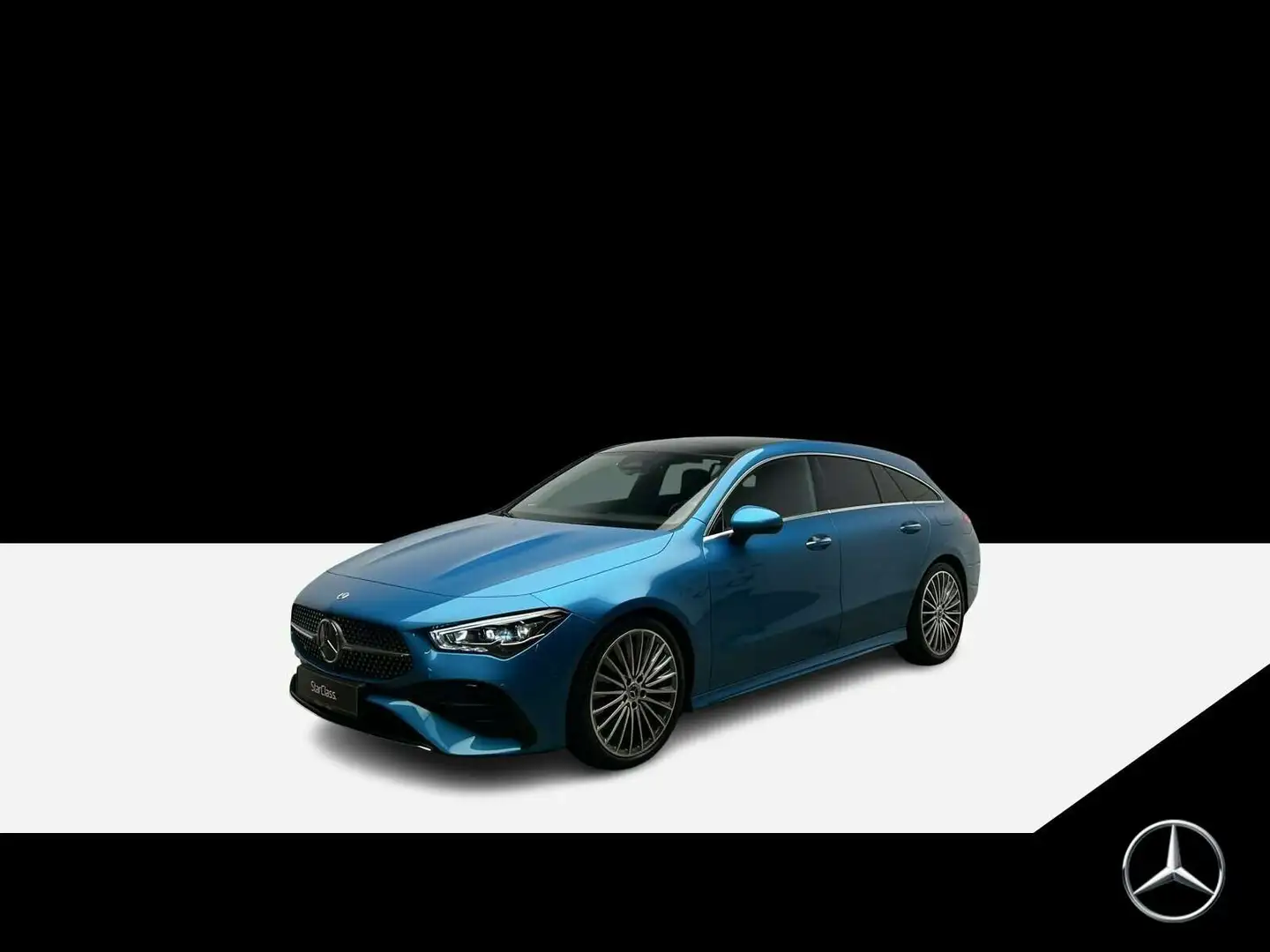 Mercedes-Benz CLA 220 CLA 220 d Shooting Brake  AMG Line Navi/Pano.-Dach Blauw - 1