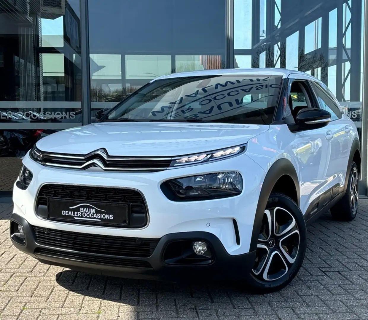 Citroen C4 Cactus 1.2 PURETECH 110PK FEEL ED. AIRCO CAPLAY NAVI PDC Blanc - 1