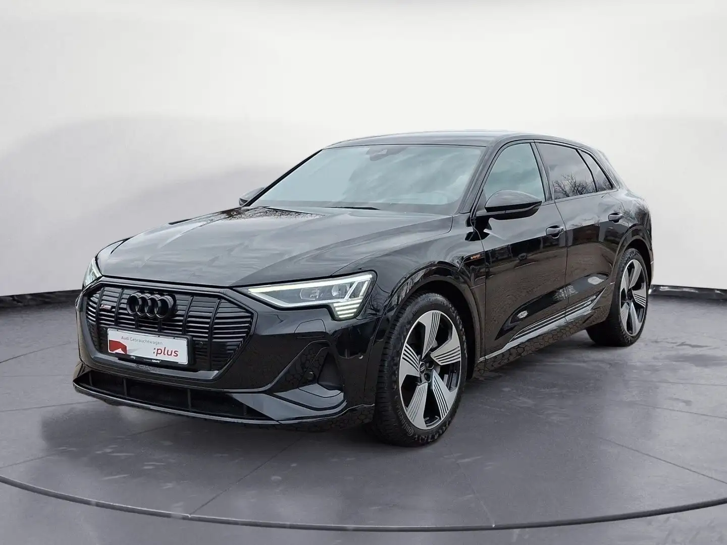 Audi e-tron 50 quattro S line Schwarz - 2