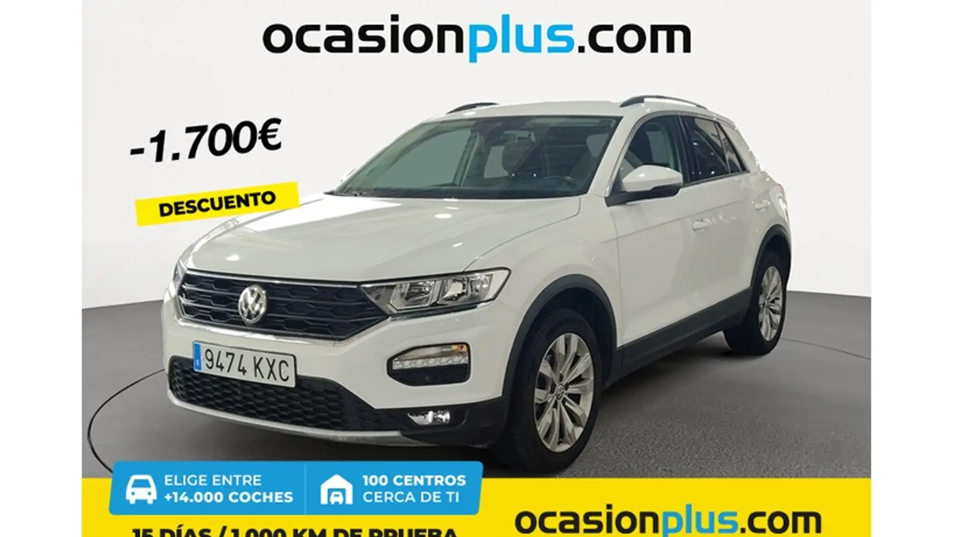 Volkswagen T-Roc 1.0 TSI Advance Blanco - 1