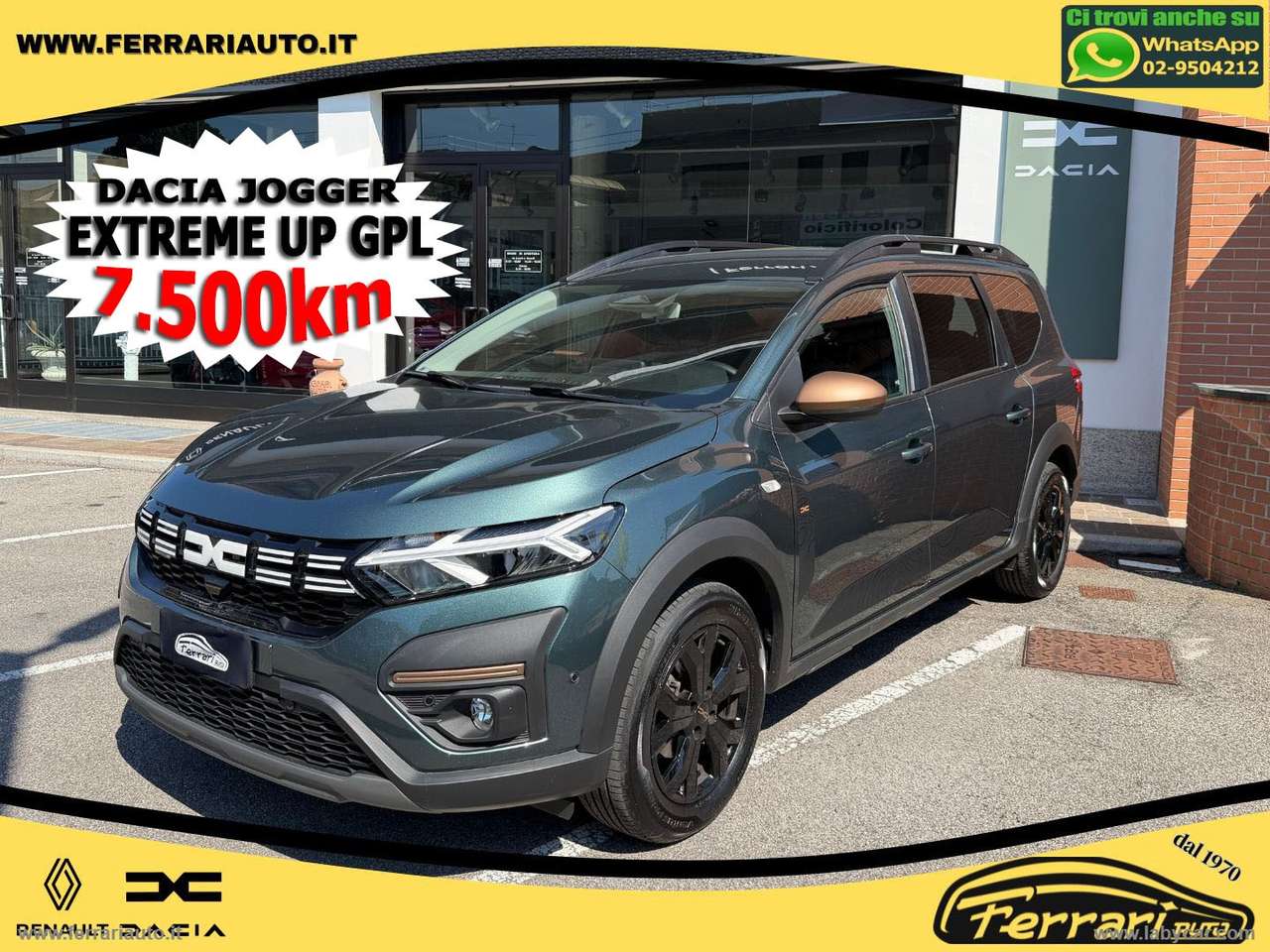 Dacia Jogger 1.0 TCe GPL 100CV 5pti Extreme Up SOLO 7.500KM!