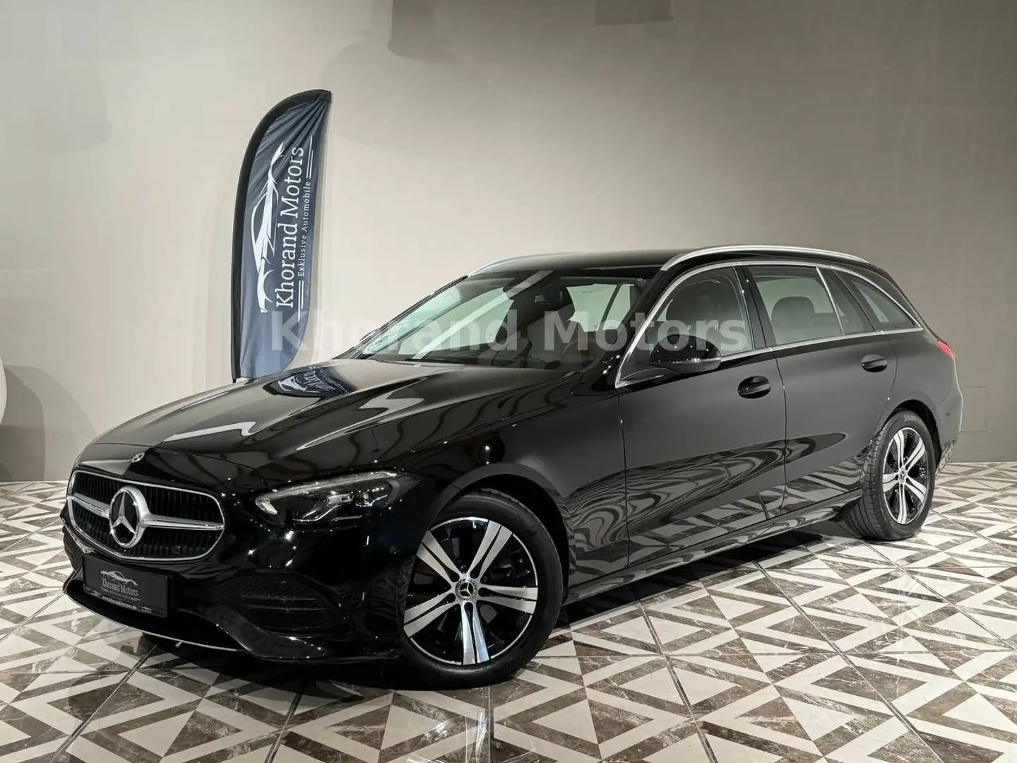 Mercedes-Benz C 200 T d TÜV Neu+SHZ+Navi Schwarz - 1