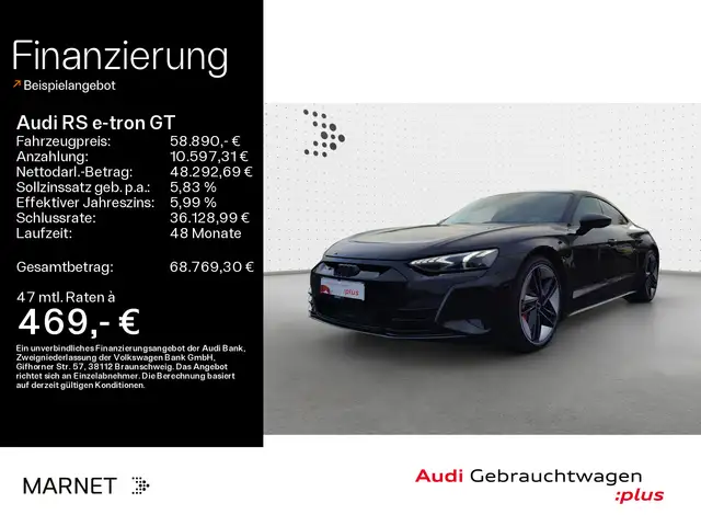 Audi RS e-tron GT quattro*Navi*Matrix*Alu*B&O*HUD*PDC