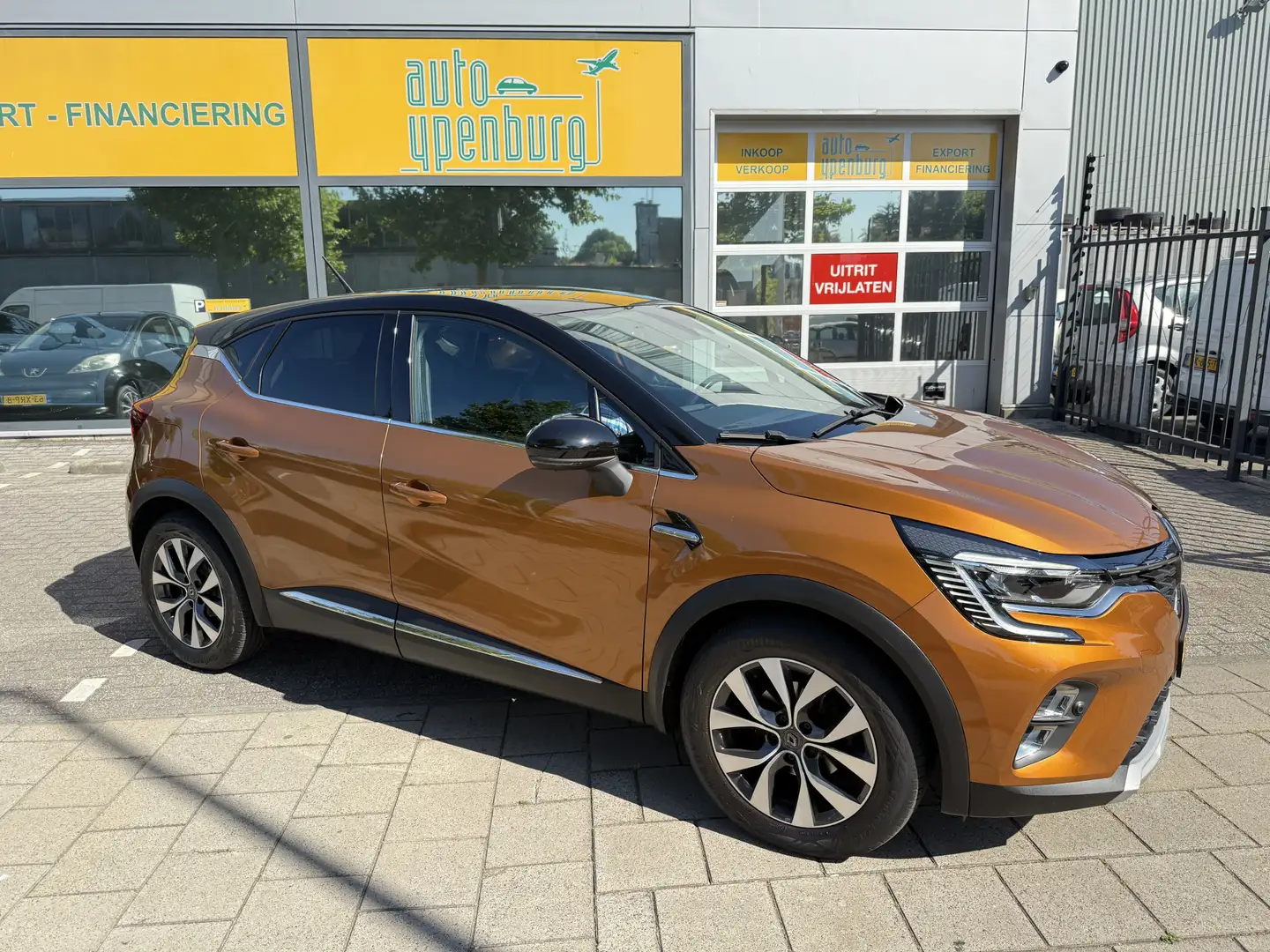 Renault Captur 1.3 TCe 130 Intens Automaat * 48.430 Km * Navi * C Oranje - 2
