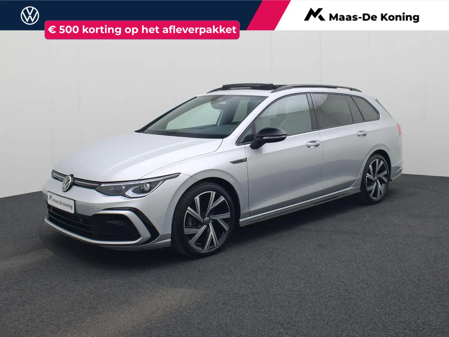 Volkswagen Golf Variant 1.5eTSI 110kW/150PK R Line DSG · Panoramadak · App Gris - 1