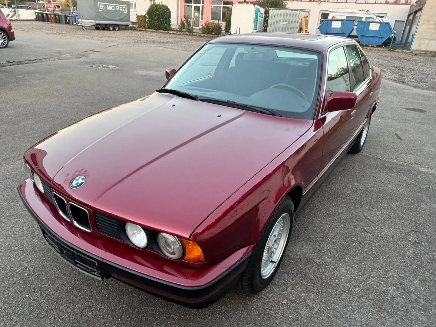 BMW 525 i TOPZUSTAND 1.Hand Rosso - 2