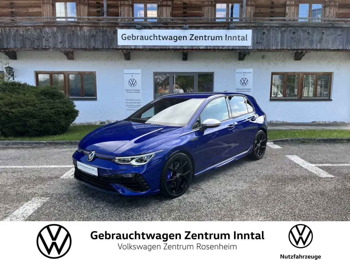 Volkswagen Golf R 2,0 TSI DSG 4Motion (IQLight+RearView+Keyless) Blau - 1