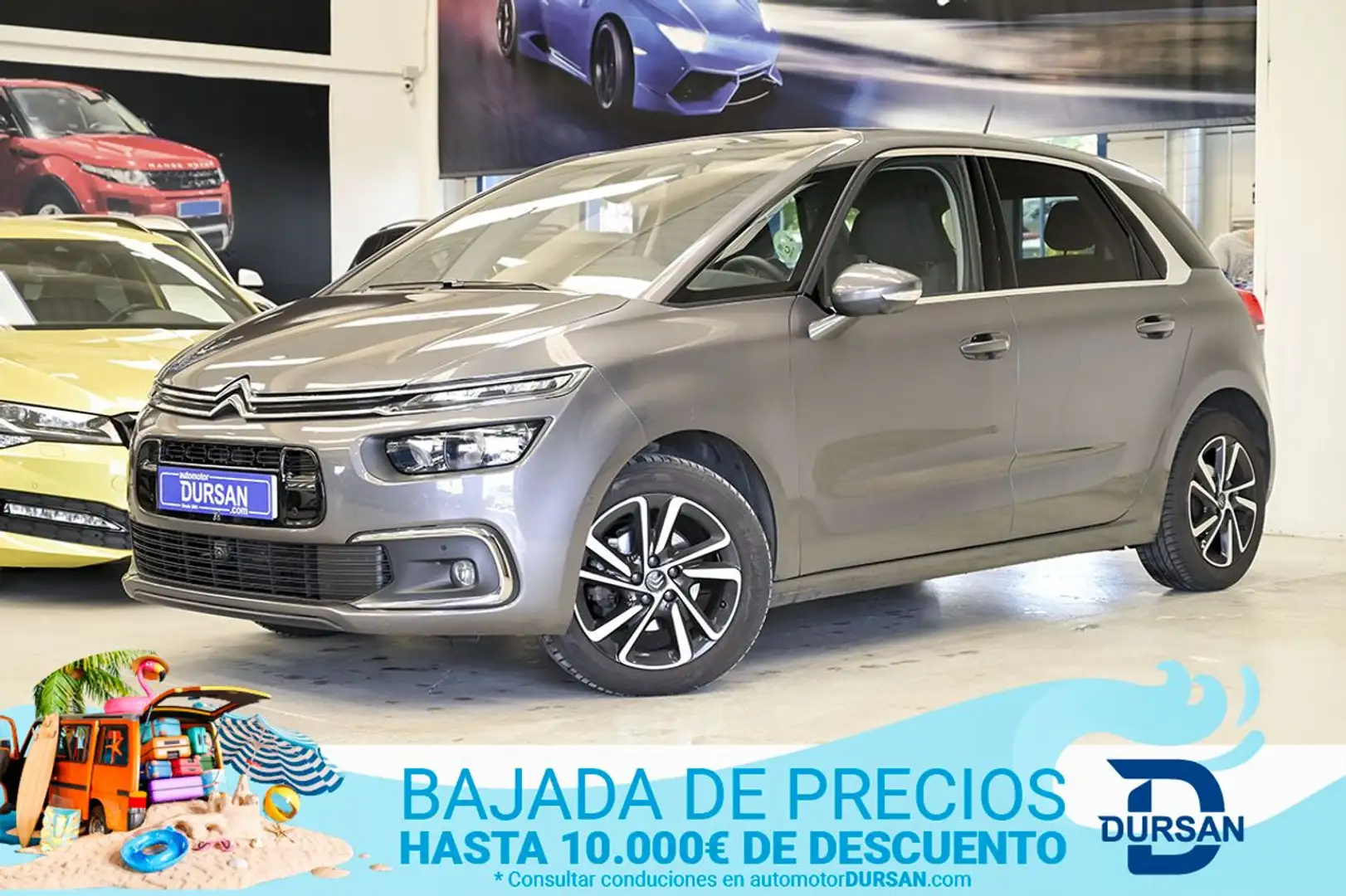 Citroen C4 Spacetourer PureTech 96KW 130CV SS 6v Feel Szary - 1