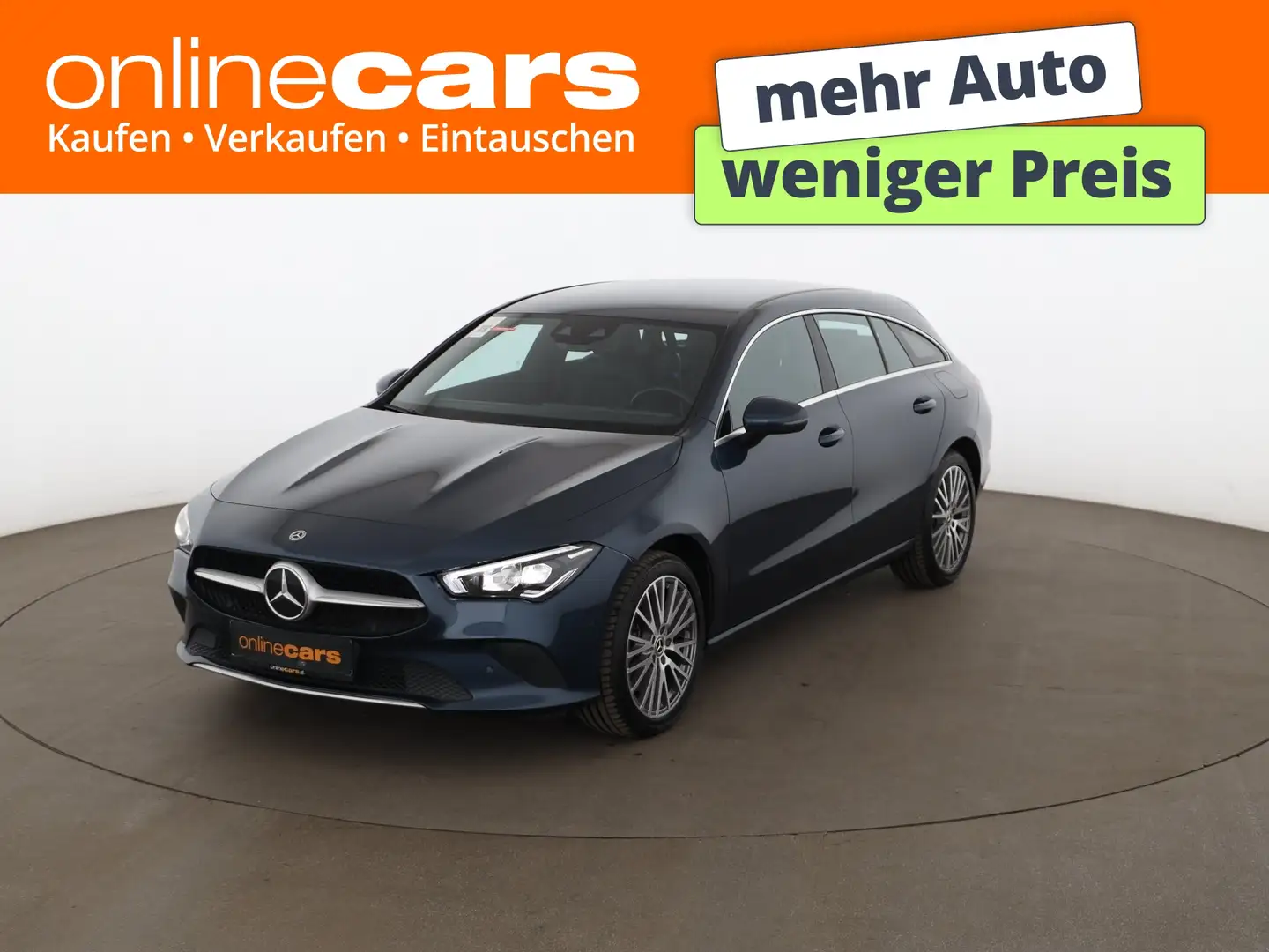 Mercedes-Benz CLA 250 e Shooting Brake Progressive Aut LED AHK Blau - 1