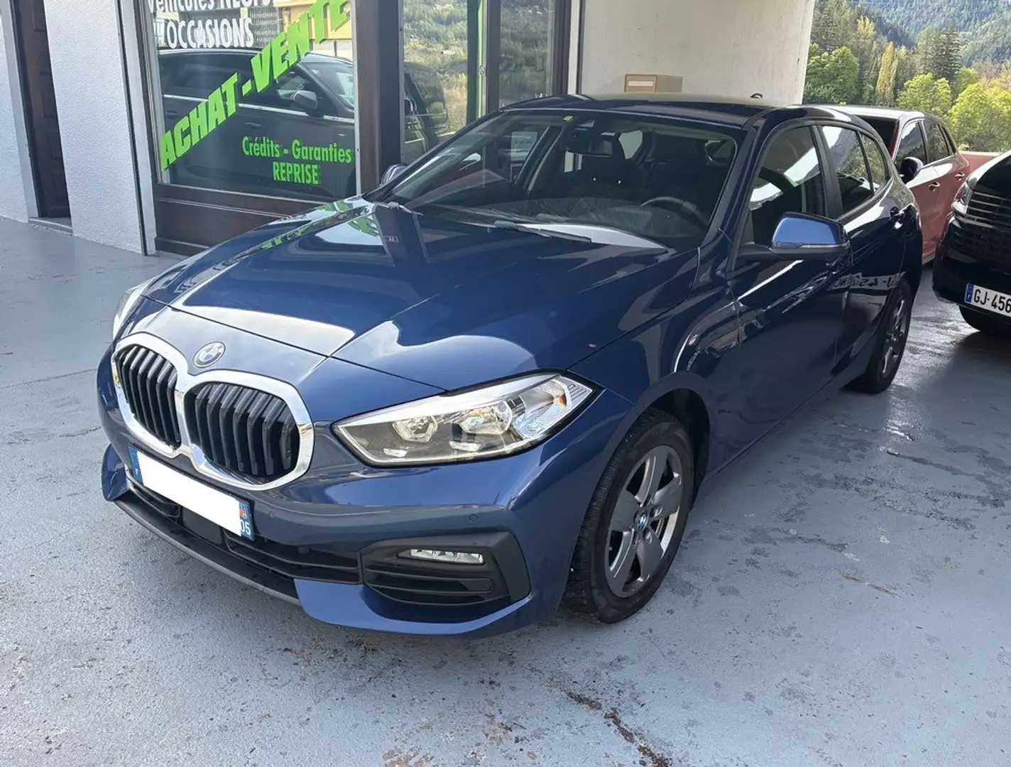 BMW 116 D BUSINESS DESIGN Bleu - 1