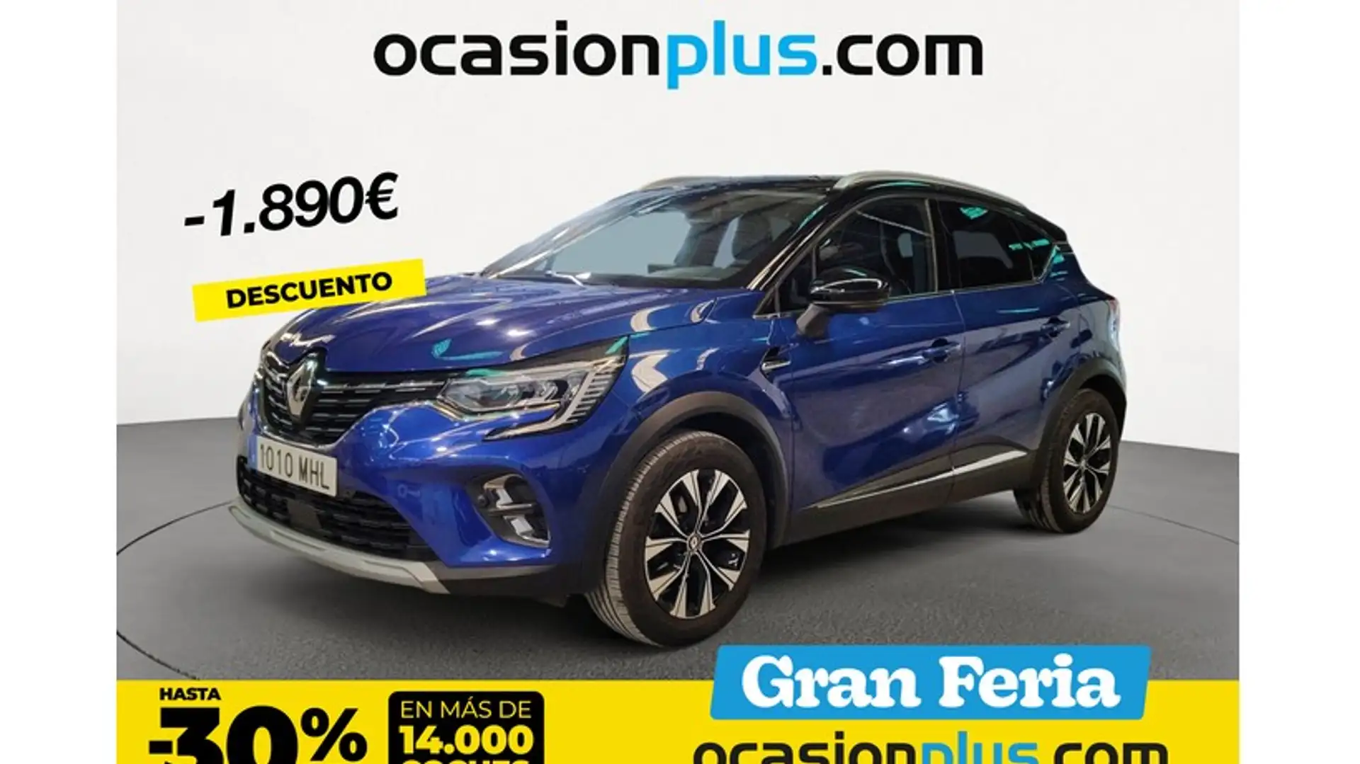 Renault Captur TCe GPF Micro Híbrido Techno 103kW Azul - 1