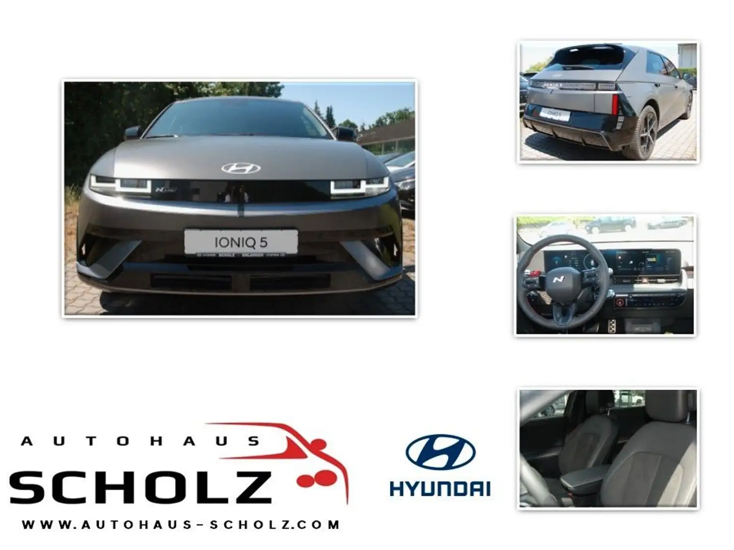 Hyundai IONIQ 5 84kWh 168kW 2WD N-Line Sitzpaket Grau - 1