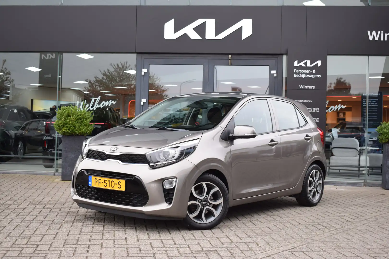 Kia Picanto 1.0i-12V ISG First Edition 5-Drs | Climate Control Gris - 1