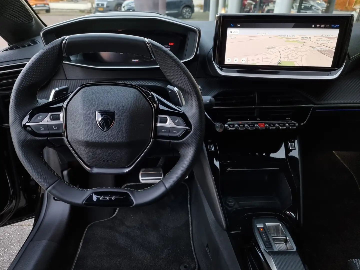 Peugeot 208 Hybrid 136 e-DCS6 GT | Ad.cruise | Panorama | Alle Noir - 2