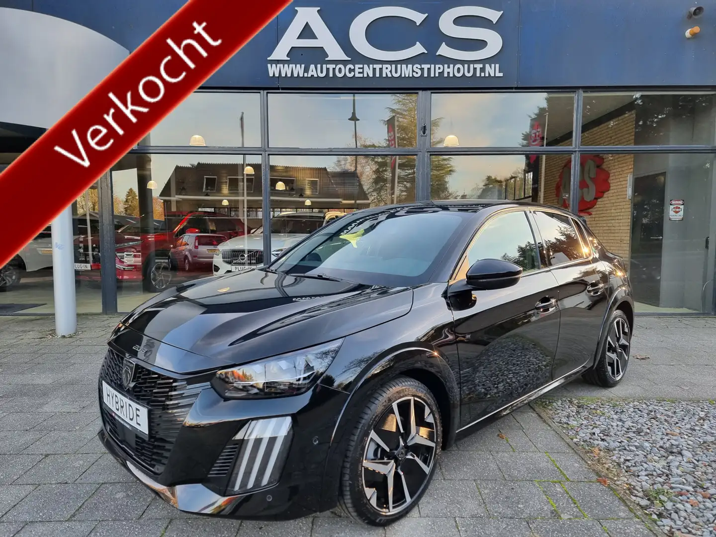 Peugeot 208 Hybrid 136 e-DCS6 GT | Ad.cruise | Panorama | Alle Noir - 1