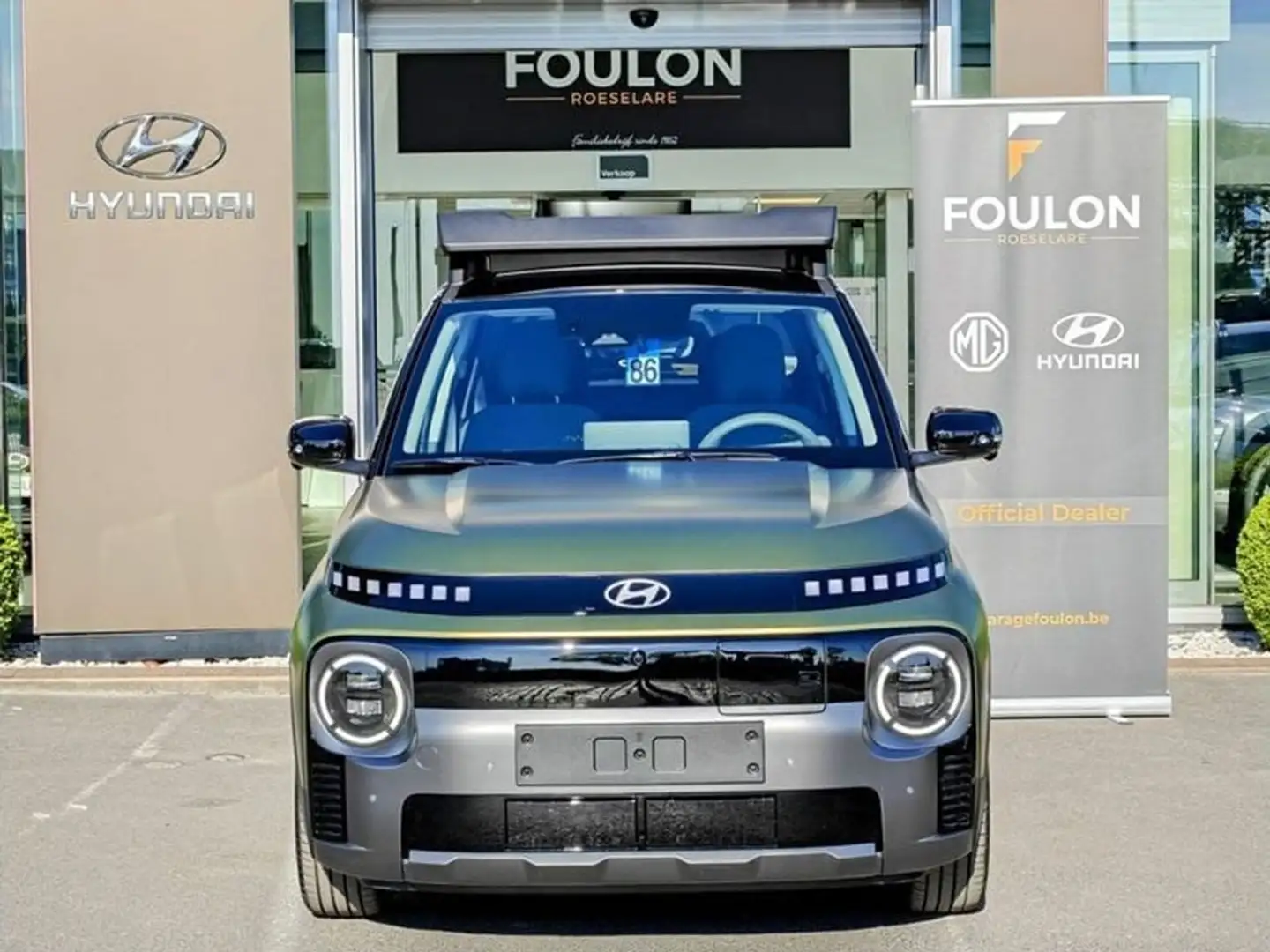 Hyundai Inster 49 kWh Cross +  Roofrack + Two tone special editio Brons - 2
