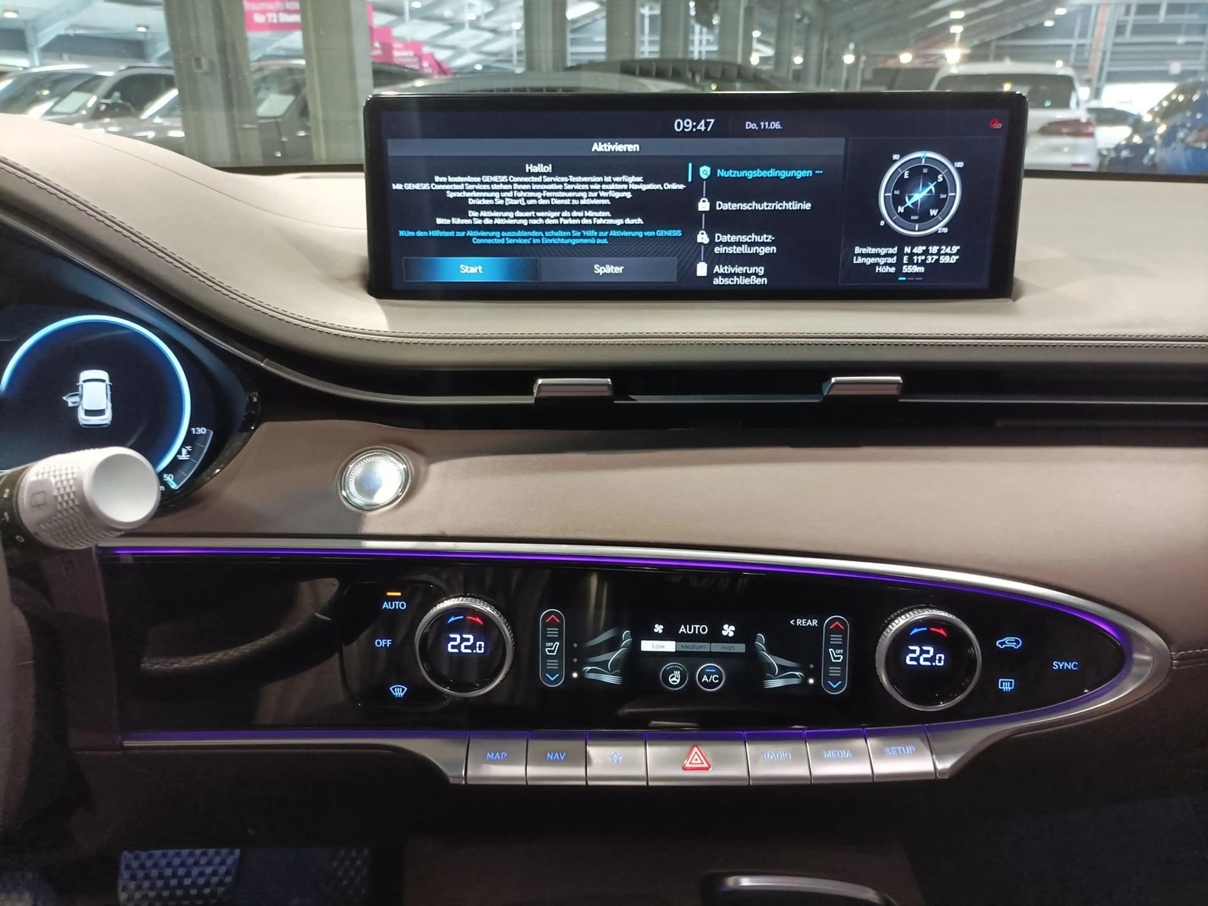 Genesis GV70 2.2 D Sport AWD LED|Navi|Leder|390°|ACC — photo 12