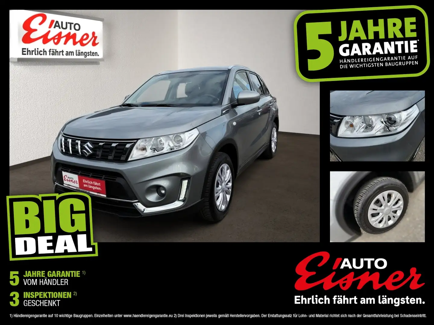 Suzuki Vitara 1.0 DITC shine ABS ESP Grau - 1