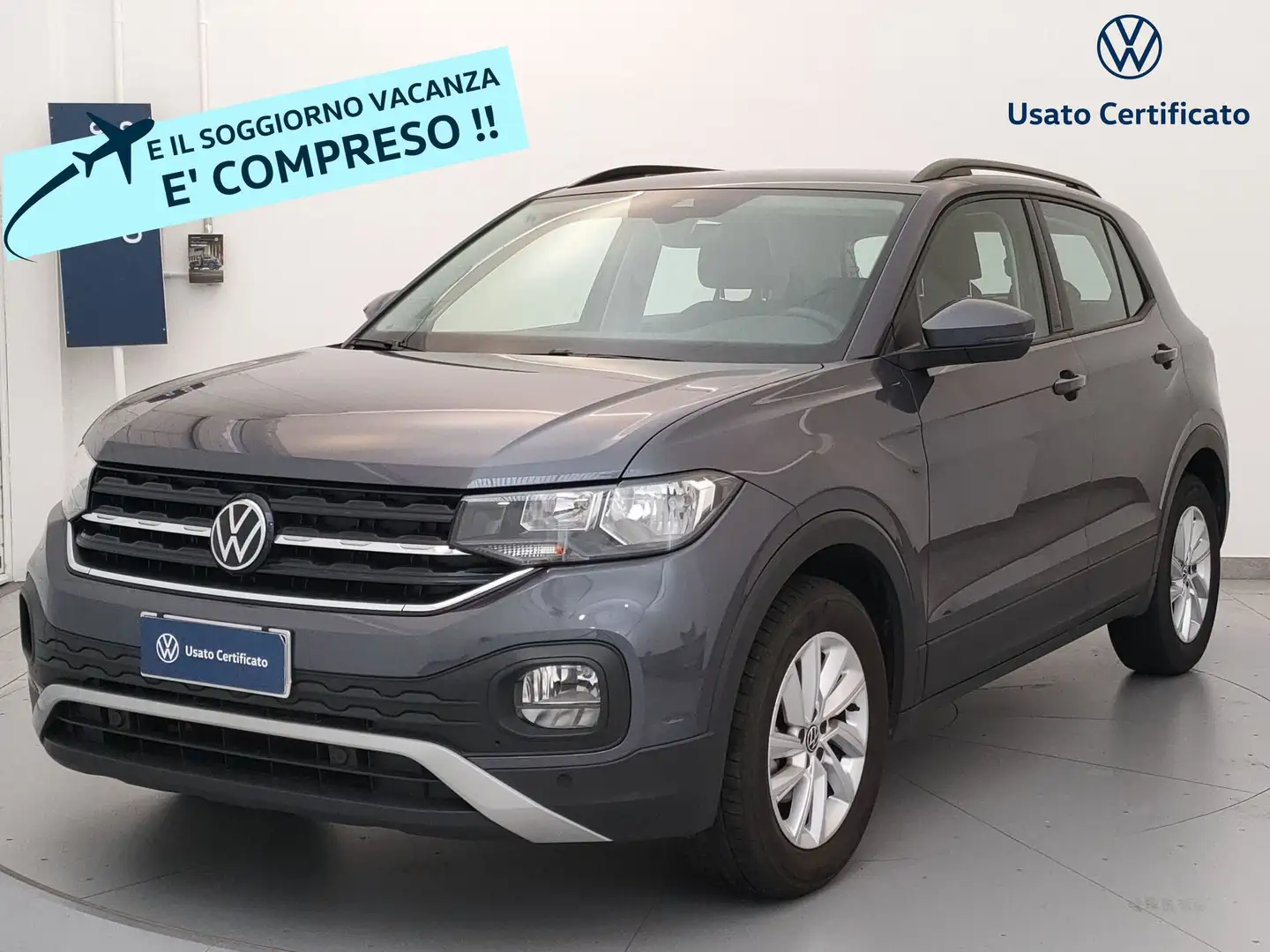 Volkswagen T-Cross 1.0 TSI Style BMT Gri - 1