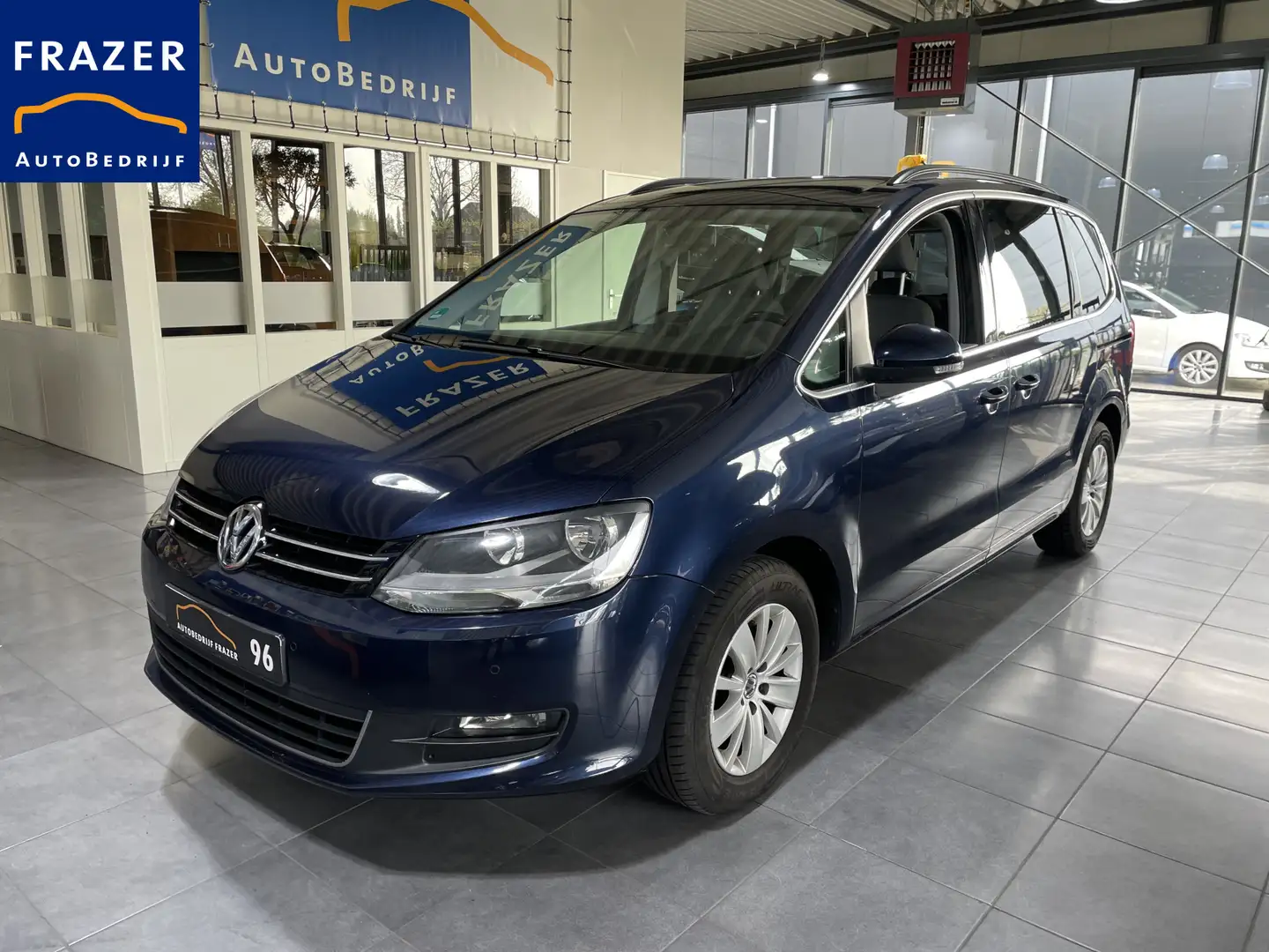 Volkswagen Sharan 1.4 TSI Comfortline Rijklaar Blauw - 1