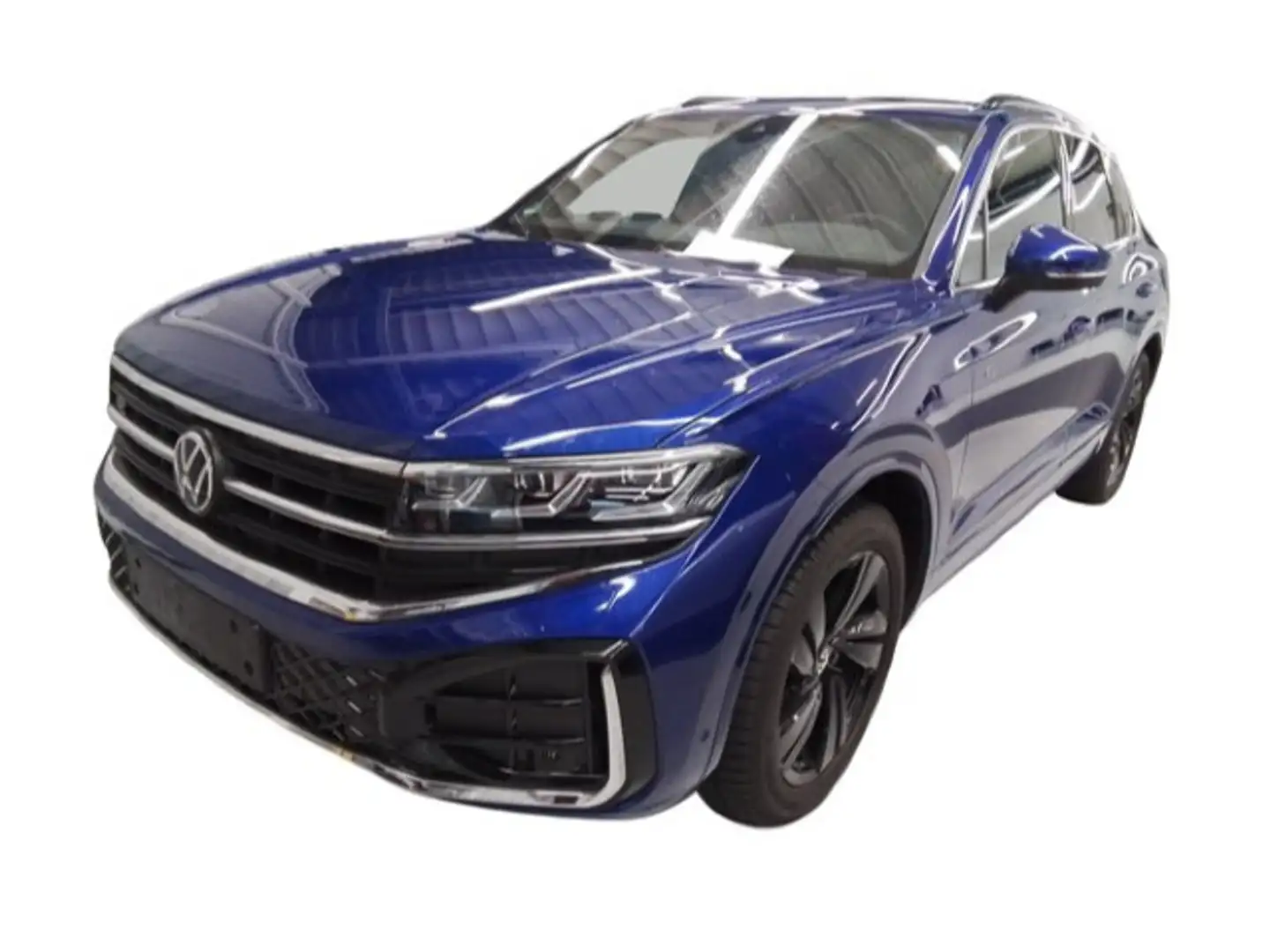 Volkswagen Touareg 3.0 TDI R-LINE LUFT PANO LEDER LM22 Blau - 2
