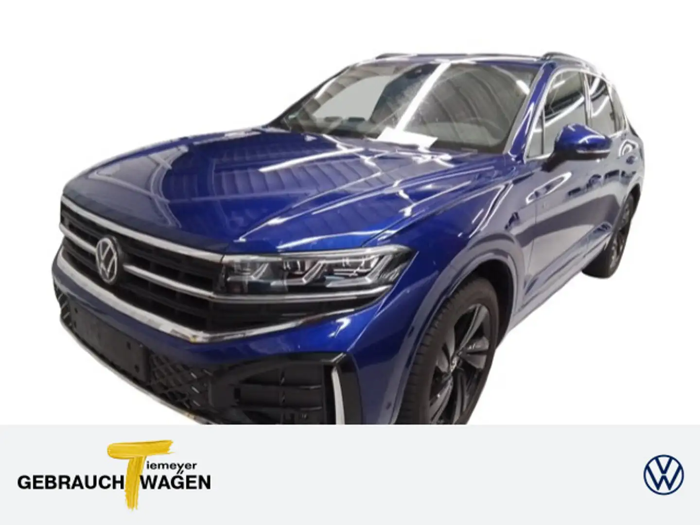 Volkswagen Touareg 3.0 TDI R-LINE LUFT PANO LEDER LM22 Blau - 1