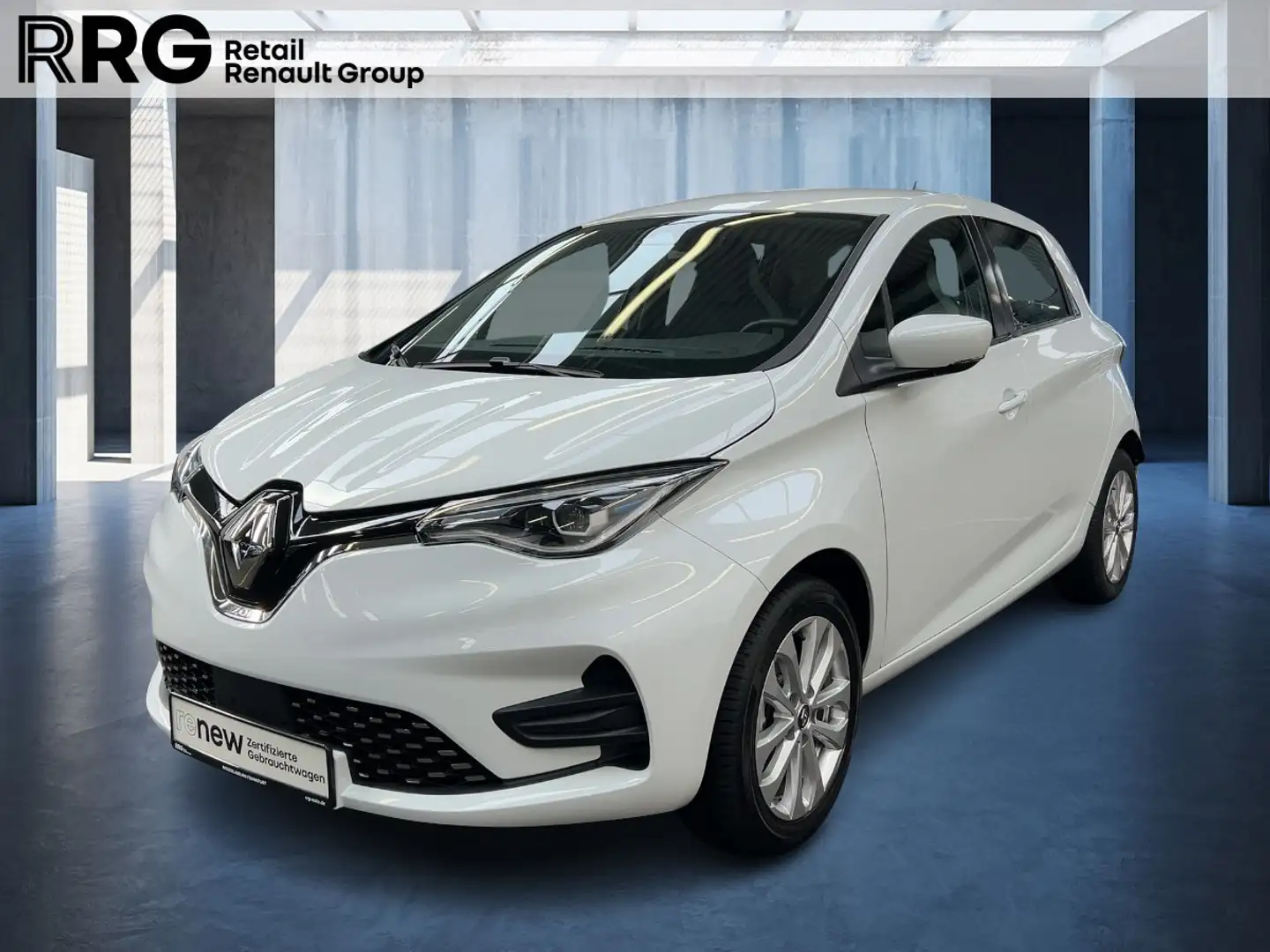 Renault ZOE EVOLUTION EV50 110hp UPE:34.000,- KLIMA Blanc - 1