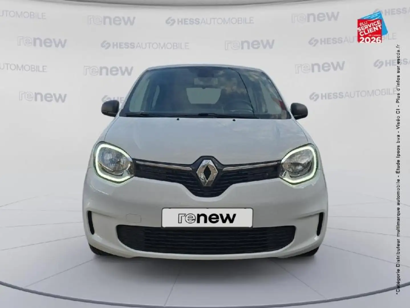Renault Twingo E-Tech Electric Authentic R80 Achat Intégral Blanc - 2