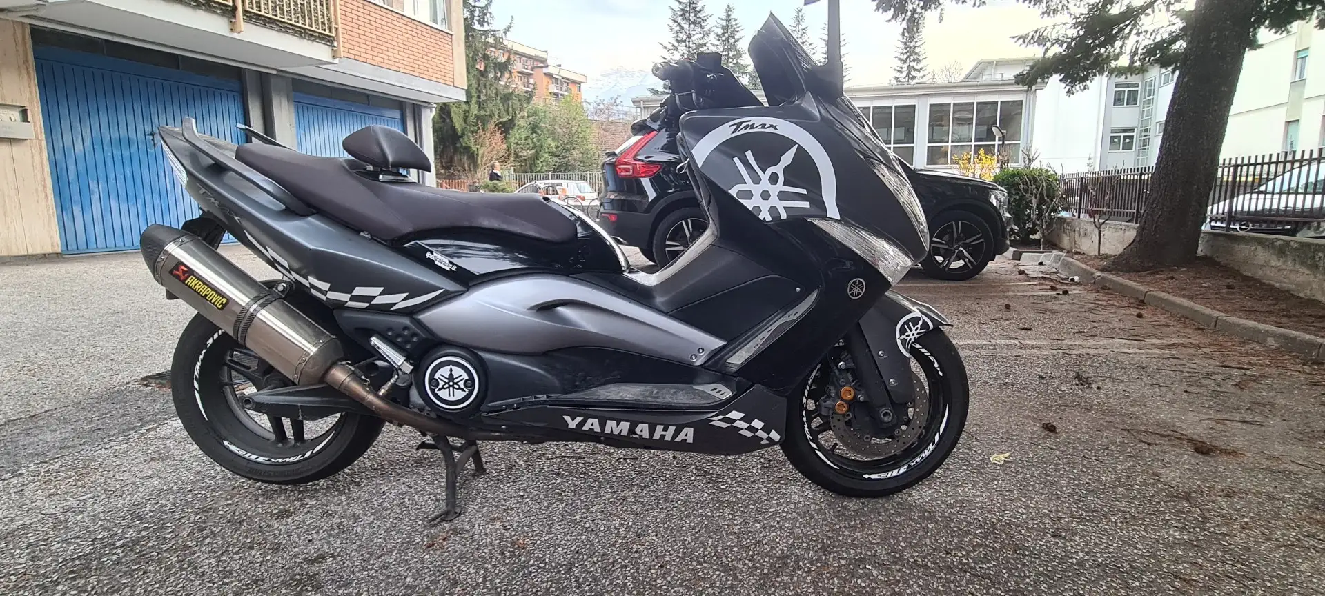 Yamaha TMAX 500 Gris - 1