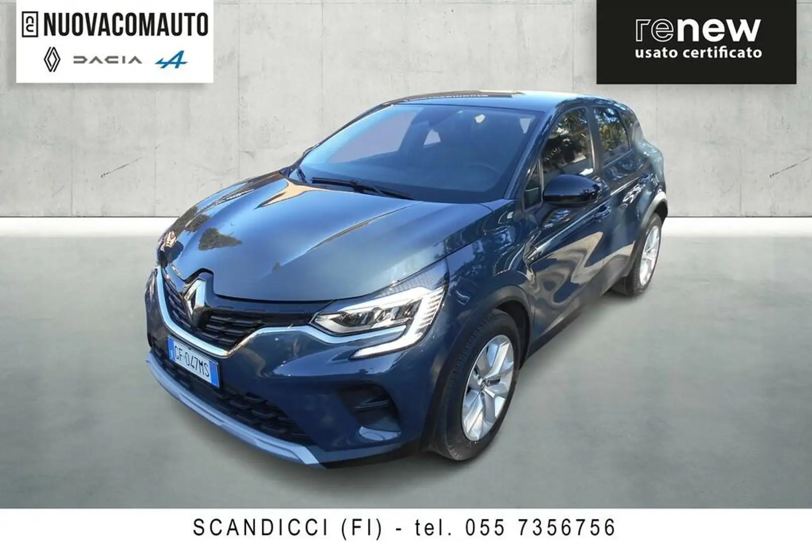Renault Captur 1.0 tce Zen Gpl 100cv my21 Blu/Azzurro - 1