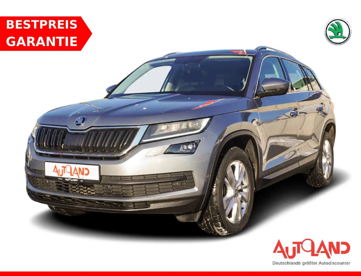 Skoda Kodiaq 1.4 TSI DSG LED Android Apple Sitzheizung Grau - 1