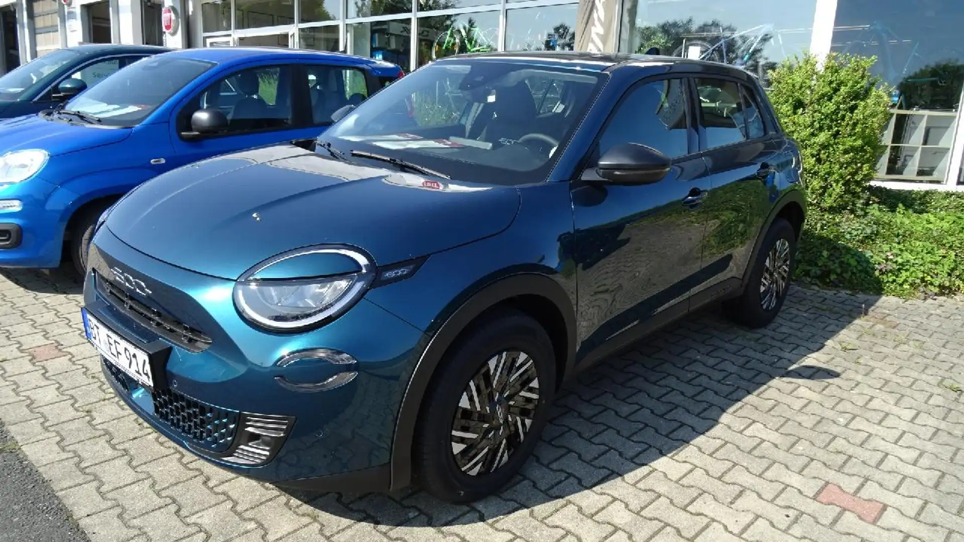 Fiat 600 Hybrid Special Edition *RFK*LED*RFS*Navi Grün - 2