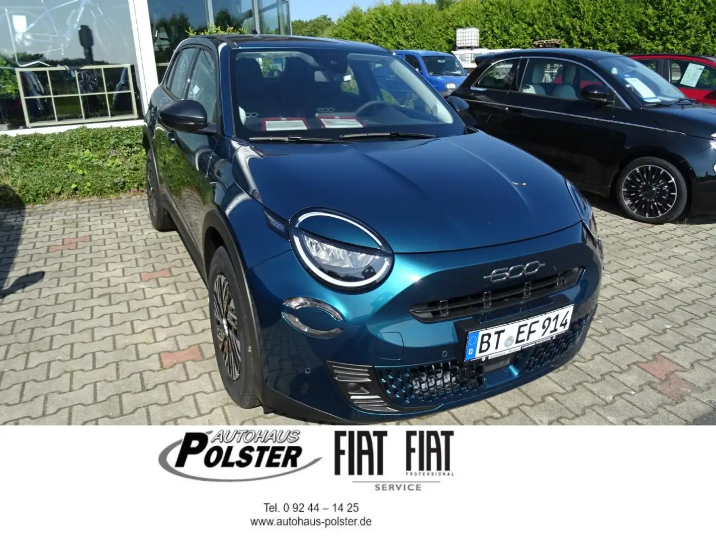 Fiat 600 Hybrid Special Edition *RFK*LED*RFS*Navi Grün - 1