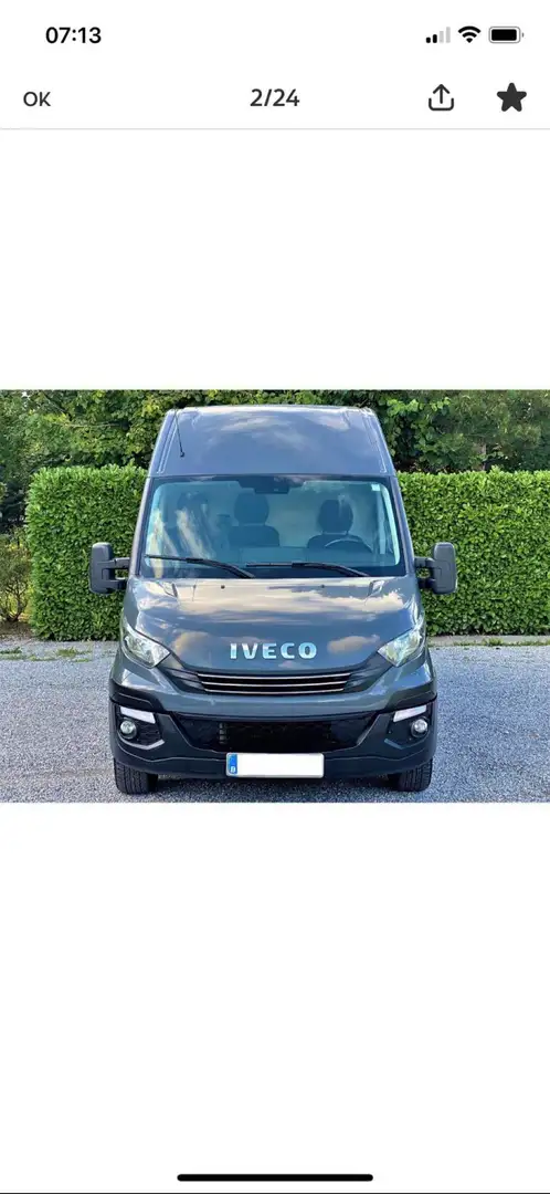 Iveco Daily 3.0 Turbo  Hi-Matic Gris - 1