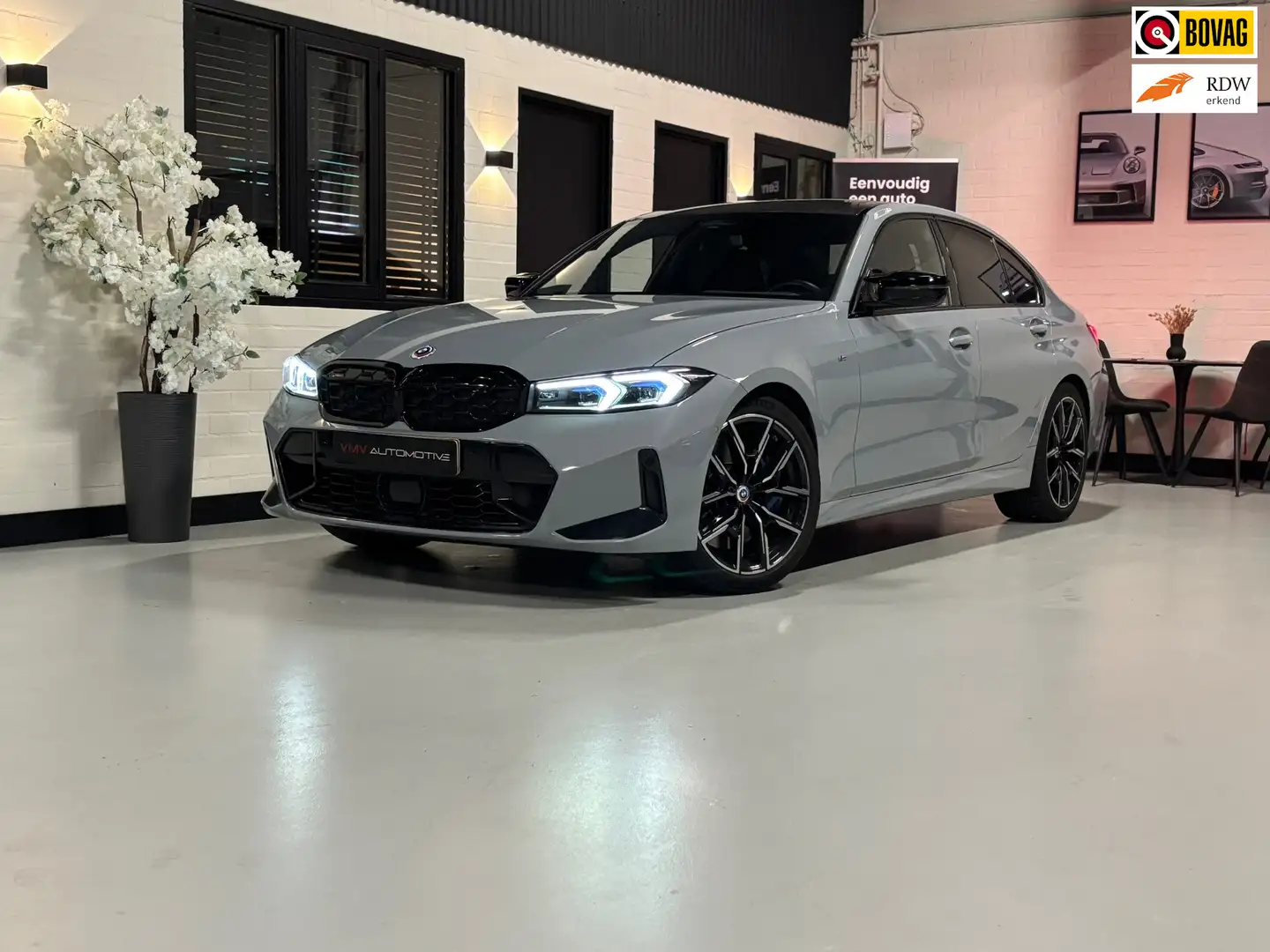 BMW 340 3-serie M340i xDrive |Carbon Dak|H&K|HuD|Laser lig Gris - 1